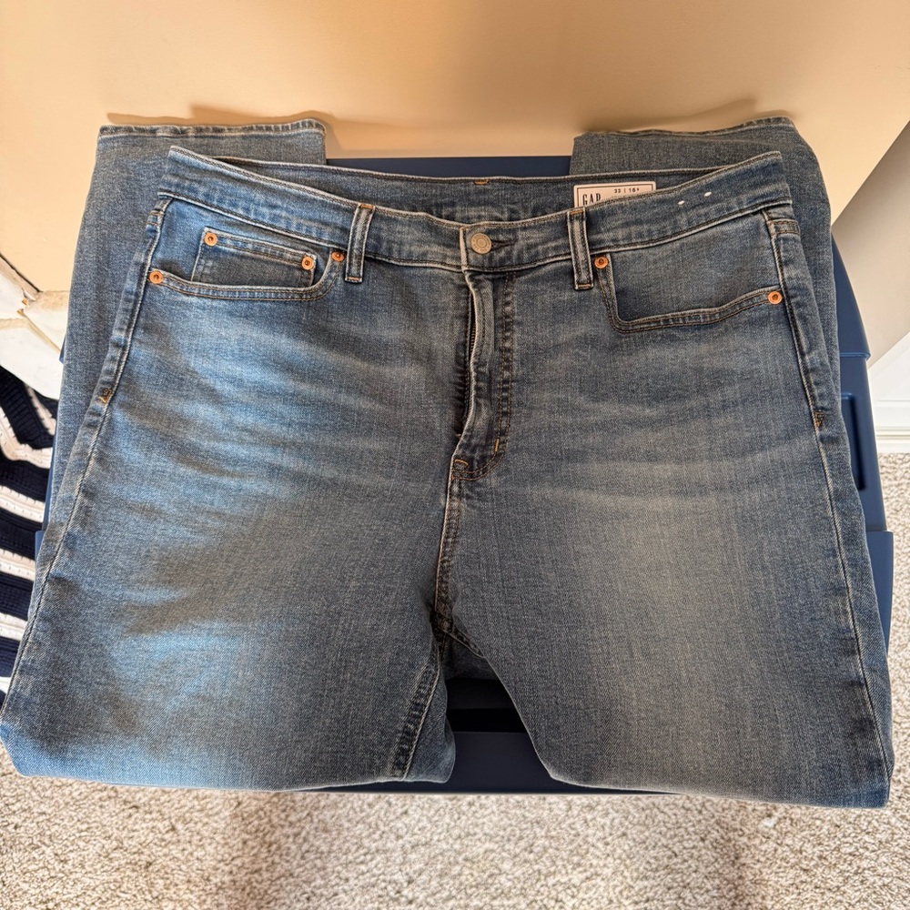 GAP Classic Blue High Rise Denim